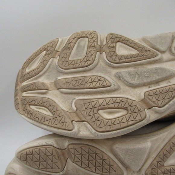 Hoka Bondi 8 Men's Running Shoes Sneakers Beige Size 10D - Picture 10 of 11